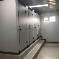 Conteneurs portatifs en acier galvanisés de toilette et de douche
