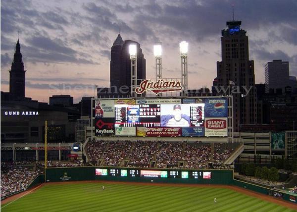 27777 Pixel Led Stadium Advertising Boards , Led Outdoor Display Board SMD 2727
