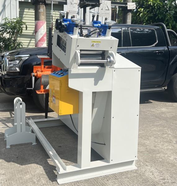 High Quality 2 in 1 Straightening Feeder Decoiler for Steel Coil Materials with Core Motor 15m/min Speed 1 Years Warranty