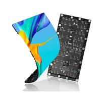 Affichage à LED flexible 320mm*160mm Affichage à LED flexible pleine couleur courbe programmable Module vidéo