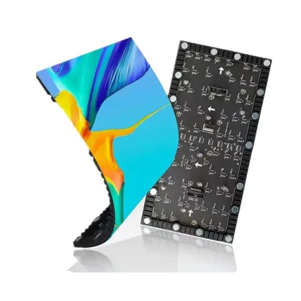 Flexible LED Display 320mm*160mm Flexible Full Color Curved Programmable LED