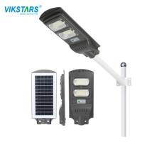 6V/ 8W 60W All In One LED Solar Street Light 120pcs Cement Pole