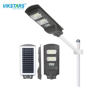 6V/ 8W 60W todo em um cimento solar Polo da luz de rua 120pcs do diodo emissor