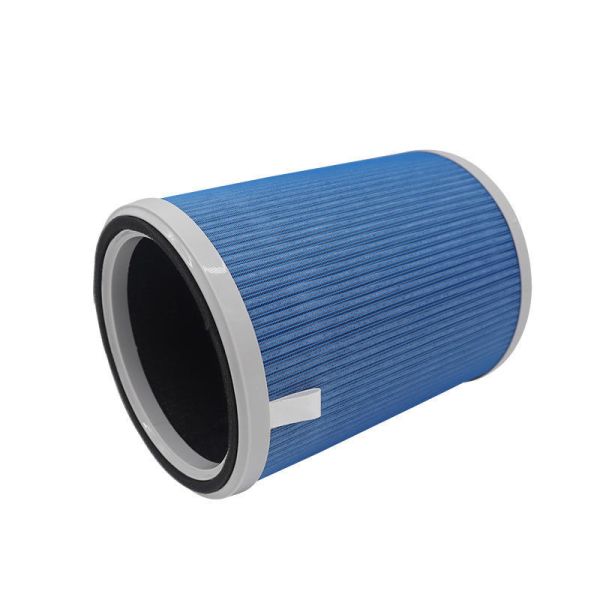 Customized cylindrical carbon cloth activated carbon filters for formaldehyde removal