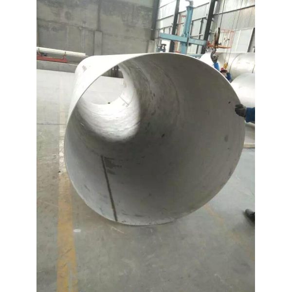 SS Welded 630mm Stainless Steel Pipes 302 304 JIS 32205 Brush Polish