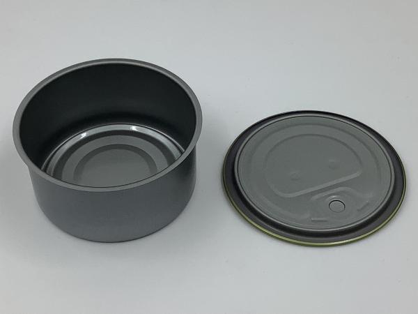 Personalizable Small Round Tin Containers 80ml 65mm×34mm For Daily Packaging​