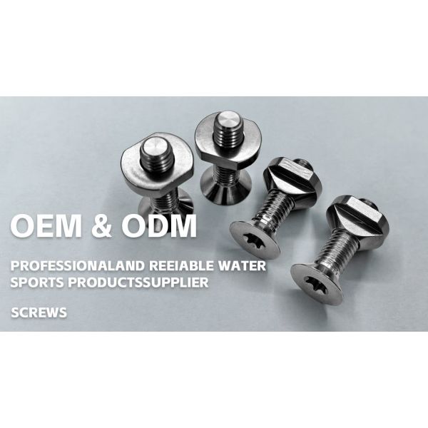 Light Weight Titanium Screw High Strength For Foil Hydrofoil Tapping Screws