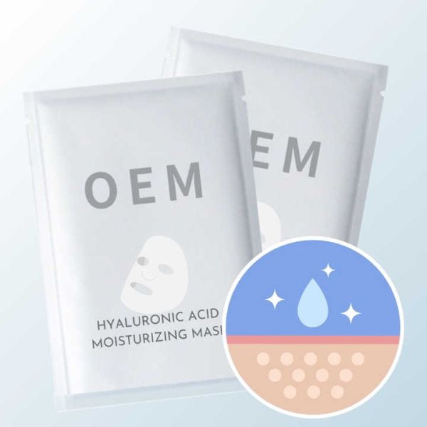 Hyaluronic Acid Face Mask OEM Skincare Oil Control And Skin Refining Pore
