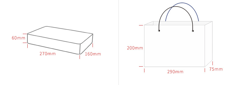 1000gsm Greyboard CMYK печатая коробки одеяния упаковывая