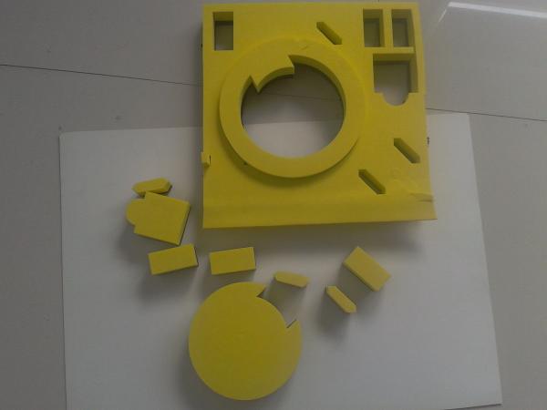 Único software ajustável do CAD da máquina de corte da espuma da camada para o fato