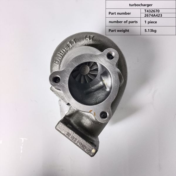 Perkins 1103 Series Turbocharger T432670 2674A423 558-6961
