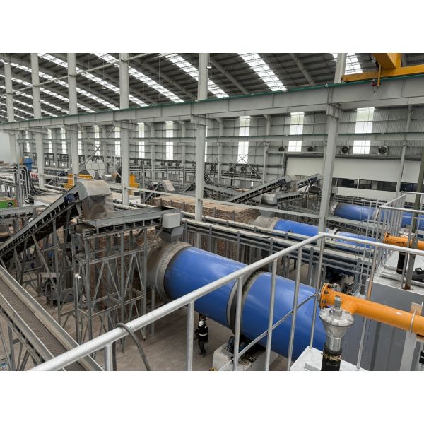 10t/H-13t/H Coal Dryer Machine Energy Saving Coal Rotary Dryer