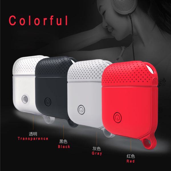 Protective Shockproof Silicone Case for Airpods 1st/2nd Charging Case