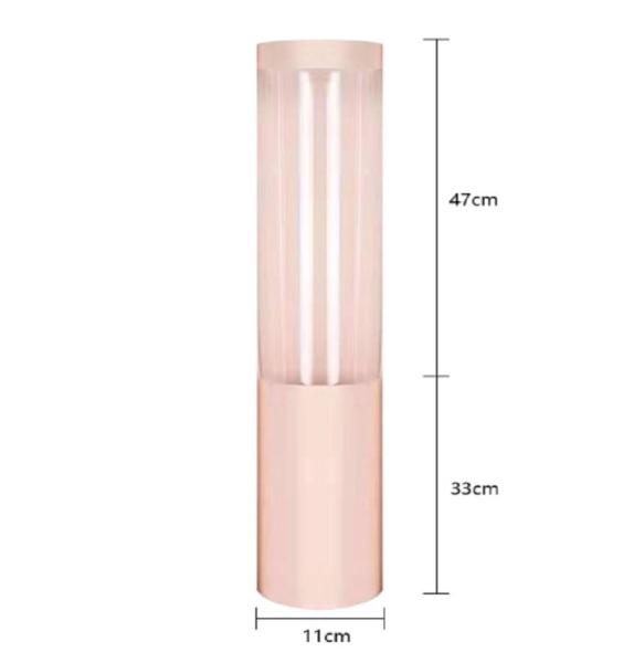 Handmade Single Rose Flower Gift Box Packing Recyclable Cylindrical Shaped