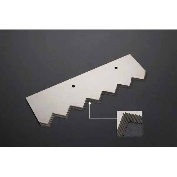 Plastic Paper Cutting Knives Teeth Cutting Blade Packaging Serrated Teeth Saw Blade