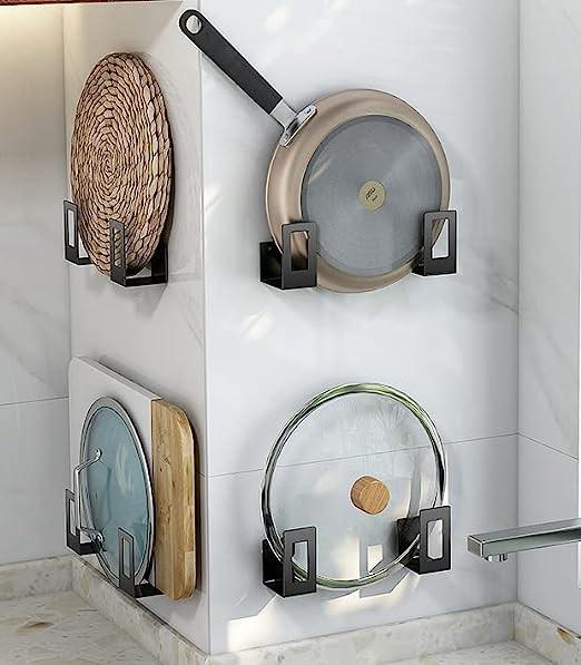 Porta-capa de panela revestida com pó A solução perfeita para a desordem da cozinha
