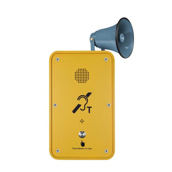 Telefone à prova de intempéries da transmissão G/M/3G para a indústria ruidosa