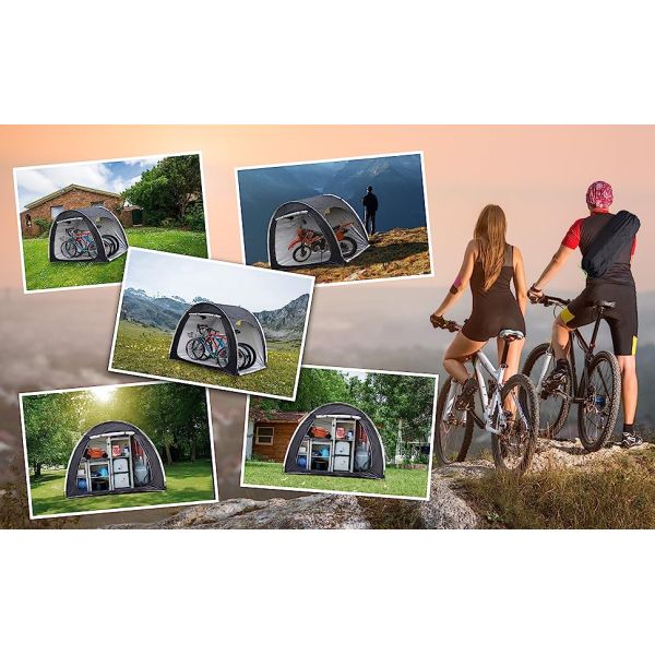 Outdoor Bicycle Storage Room Tent, Bike Cover Storage Outdoor Portable Bicycle Tent, Storage Tent for Home Garden