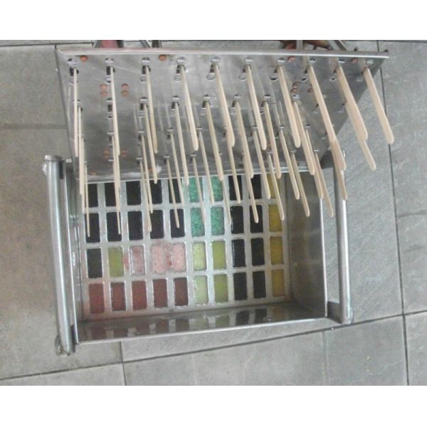 Нержавеющая сталь серии Sk замораживателя холодильника Lolly льда коммерчески