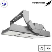 6 ans de garantie 1200W LED Éclairage du stade de football Ik10 IP66 étanche alliage d'aluminium argent 6500K Pour l'aéroport