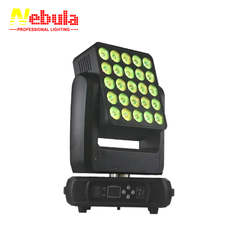 Beam Effect Matrix Light 25x12w RGBW 4in1 Led Moving Head Wall Wash Light