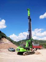 Equipo de la conducción de pila de Max Drilling Depth los 68m, velocidad de rotación de la perforadora de la perforación 5~26 RPM KR220C