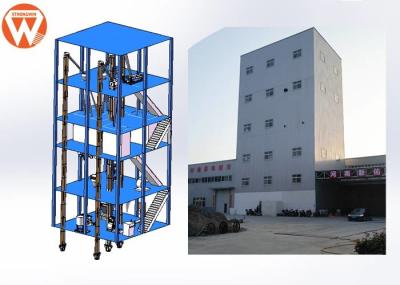 a linha de produção 10T/H da alimentação das aves domésticas dos rebanhos animais 200kw rende o tamanho da pelota de 0.9-10mm