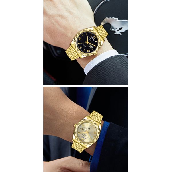 Ultimate luxury gold watch - customization available