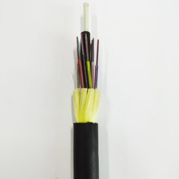 2024 Telecomunicações Anti-iluminação Fibra de rede Cable Outdoor Aerial Light 100km Fibra Adss Cable 48 Core