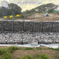 柔軟かつ多用途 80*100mm 100*120mm メッシュホールガビオンボックス 土の保持と土壌侵食のために