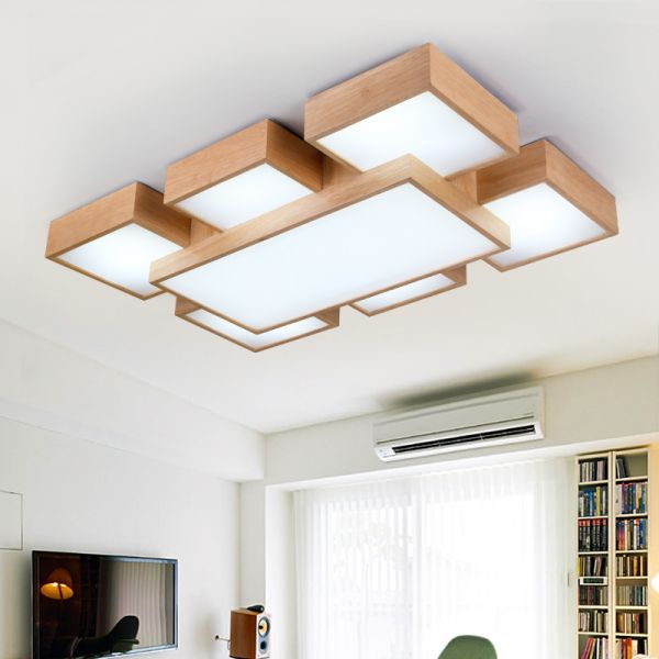 Dark wood ceiling light Fixtures For Indoor home Lighting Fixtures (WH-WA-05）
