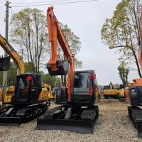 Excavadora Hitachi Equipamento usado 73kw Hitachi Zx70 Excavadora EX60 EX120 ZX70 ZX135