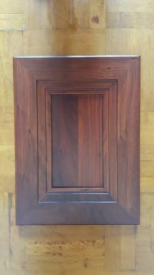 Black walnut solid wood kitchen cabinet door ,walnut recessed door,Kitchen cabinet door