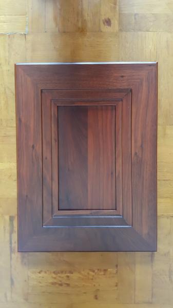 Black walnut solid wood kitchen cabinet door ,walnut recessed door,Kitchen cabinet door