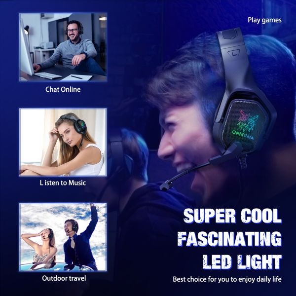 20000Hz 50mm 100mA Noise Cancelling Headphone X4 With Mic