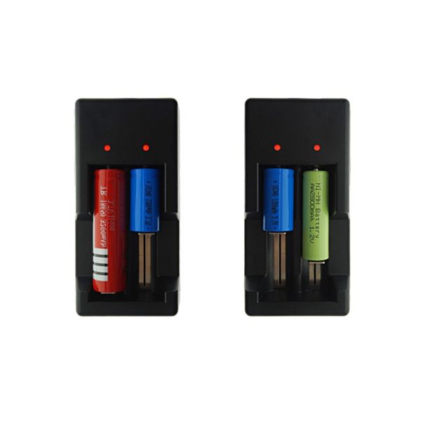 TOMO V6-2 Intelligent Battery Charger 5V usb charger for 1.2V & 3.7V 18650 / 16340 / 14500 /10440 Battery With USB Cable