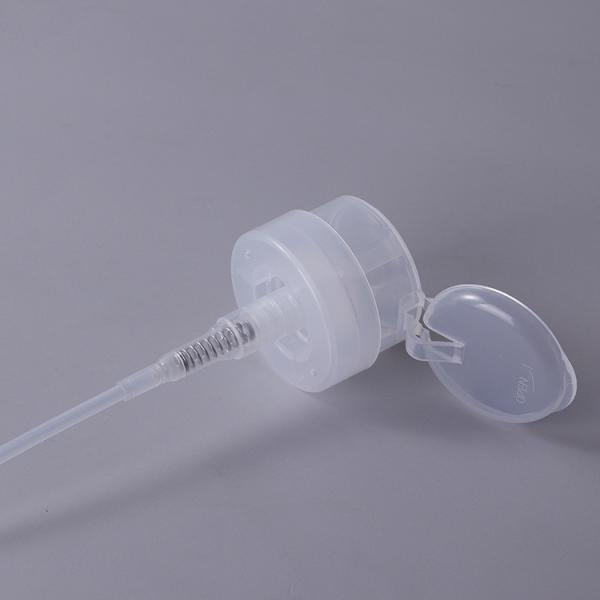 Transparent 28/410 33/410 Flip Top Nail Polish Dispenser Remover Oil Pump