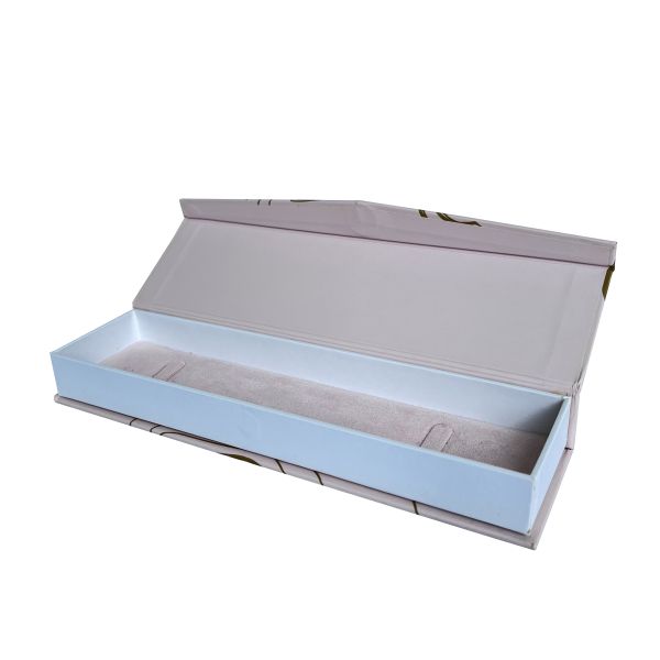 ROHS Magnetic Closure Jewelry Box Artistic Printed Foldable Packaging Box