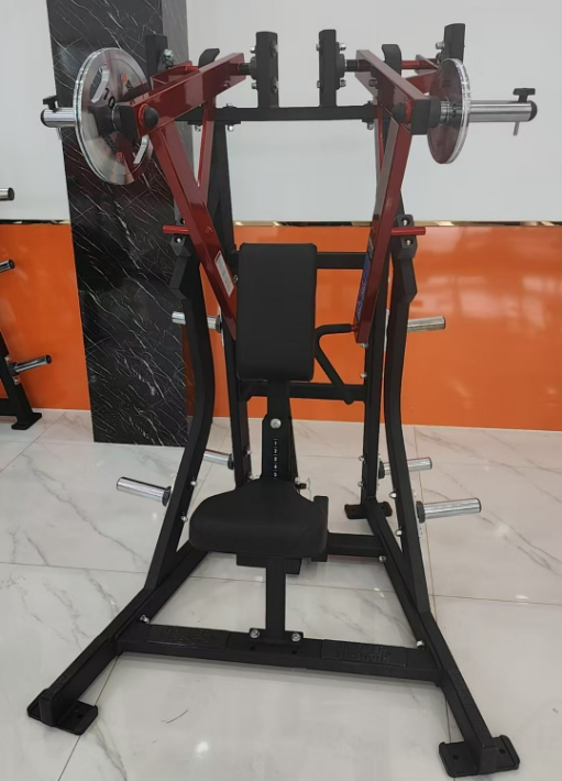 Iso-Lateral Low Row Plate Loaded Back Row Machine for Commercial Gym Strength Training