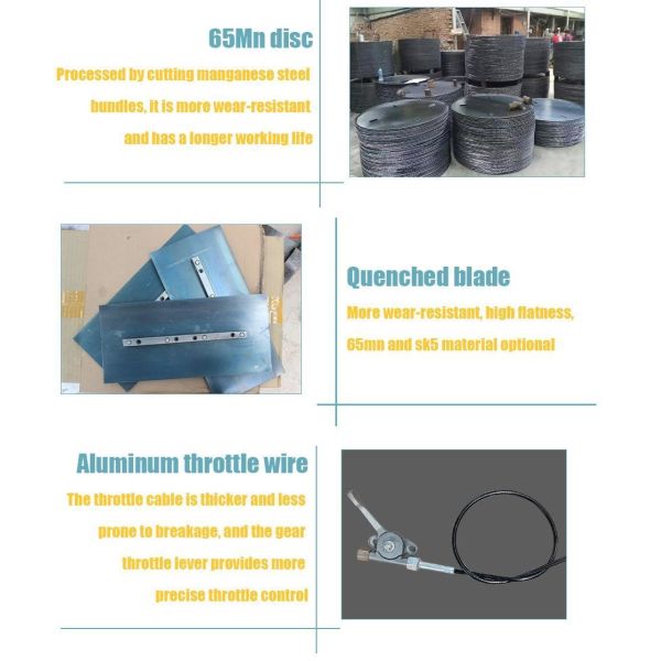 Gasoline Engine Concrete Power Trowel Machine for Smooth Surfaces