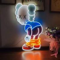 silicone 12V 24V de la lumière de bande de 120leds/M RVB Flex Neon LED IP67