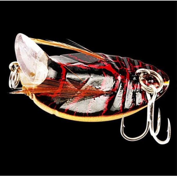 Floating Small Minnow Bait Crank Beetle 8 Colors 3.8cm / 4.1g