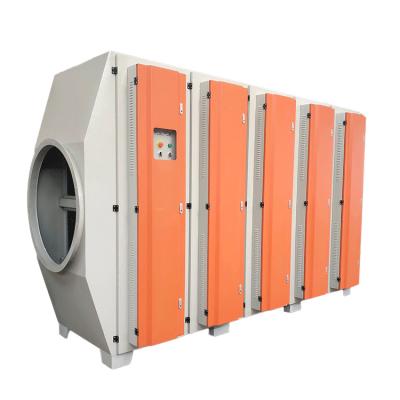 Câmara de adsorção de carbono ativado industrial pequena Equipamento de tratamento de odores de escape Tanque de aço inoxidável