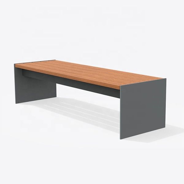 Суд скамейки в парке новой рамки металла дизайна 2020 деревянный усаживая подгонянный общественный ждать