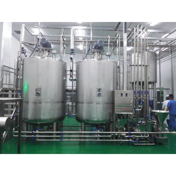 Turnkey Project Customizable Complete Automatic Flavored Yogurt Cheese Milk Making Machine Production Line