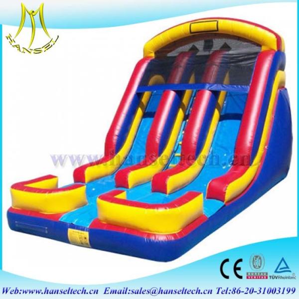 Hansel 2017 hot selling PVC outdoor play area china inflatables