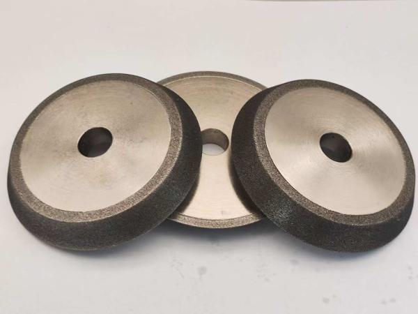 OEM Kind 76.2mm Steel Basebody CBN Sharpening Wheels For Chamfering