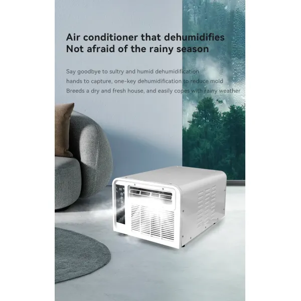 Fashion Mini Portable Air AC Window Type AC with Low Electric Consumption