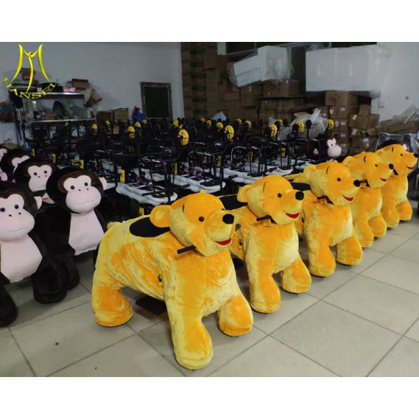 Hansel indoor and outdoor coin operated walking animal ride on animal monkey toy