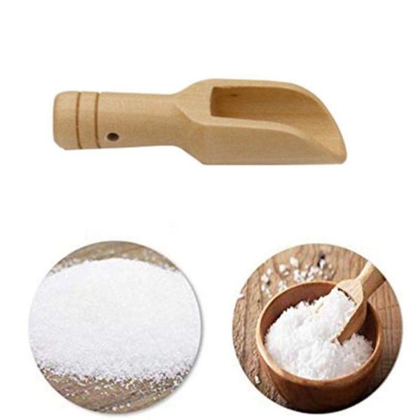 Mini 2.4*7.6cm Household Kitchen Products Scoop Salt Sugar Coffee Spoon
